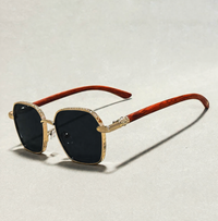Indra | Premium Unisex-Sonnenbrille – Schwarz