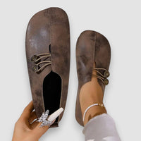 Lydia | Weiche und flexible orthopädische Schuhe – Braun
