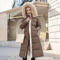 Aaliyah |  Puffer Winterjacke – Kaffee