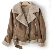Macie - Komfortable, warme Jacke – Braun