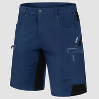 Sommer Cargo Shorts für Herren - Leichte Kurze Wanderhose – Königsblau