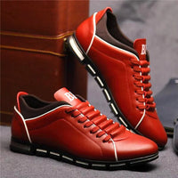 Herren Rutschfest Sneaker | Leicht – Rot