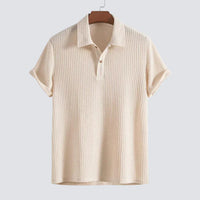 Klassisches Herren Premium Poloshirt – Beige