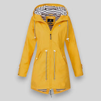 Stilvolle Wasserdichte Damen Jacke – Gelb