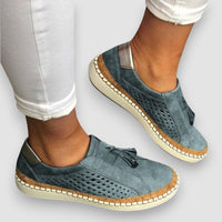 Bella | Orthopädische Sommer-Slip-Ons für Frauen – Blau