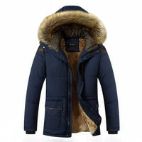 Hochwertige Winterjacke für Herren – Navy 1