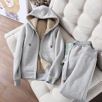 Withease | Bequeme Fleece Lounge Set – Grau