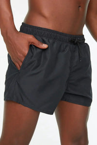 Herren Bademode Badeshorts mit Quick-Dry-Technologie – Schwarz