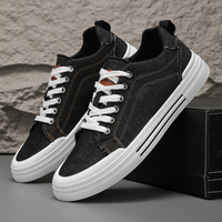 Denim-Schuhe – Schwarz