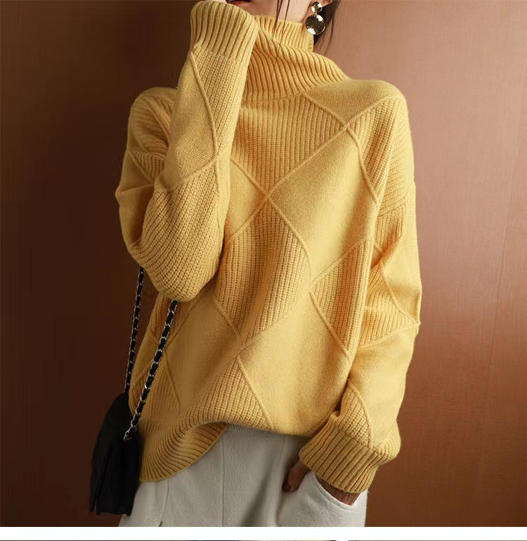 Hyvael | Stilvoller Rollkragenpullover