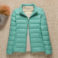 Liera - Leichte, warme Jacke – Grün