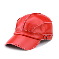 Zhak – Lederkappe – Rot