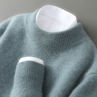 Vlad – Eleganter Kaschmirpullover – Grün