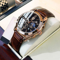 Zeitgenössische Luxus-Armbanduhr – Rotgold