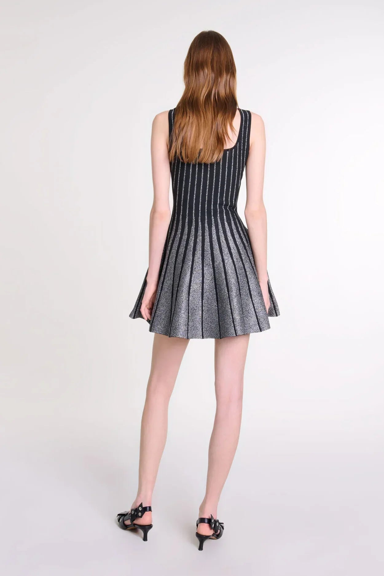 Janna - Strickkleid im Gitterdesign
