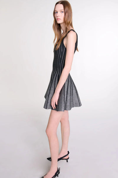 Janna - Strickkleid im Gitterdesign