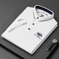 George - Luxus Polo - Sommer Chic – Weiß