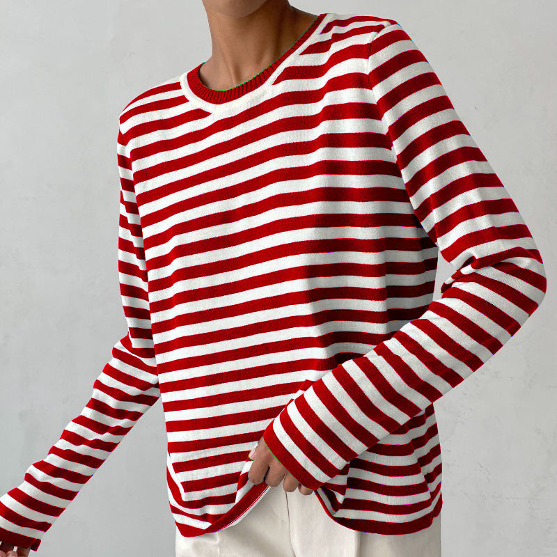 Lola | Gestreiftes Langarmshirt
