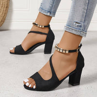 Marella™ – Orthopädische Sandalen mit Absatz für Komfort – Schwarz
