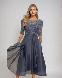 Vireya - Luxuriöses Abendkleid – Lila