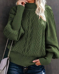 Clara | Eleganter Strickpullover Damen komfortabel – Grün