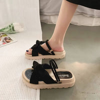 Marika™ – Elegante Sommer Komfort Sandalen – Schwarz
