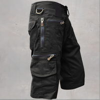 Noah | Premium-Shorts für Abenteurer – Schwarz