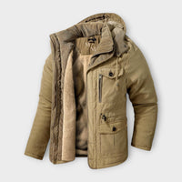 Arctic Pro - Robuste & wetterfeste Winterjacke – Khaki