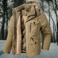 Salvador | Winterjacke für gemütliche Wärme – Khaki
