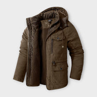 Arctic Pro - Robuste & wetterfeste Winterjacke – Braun