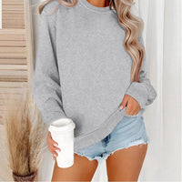 Matilda | Klassisches Winter Sweatshirt – Grau