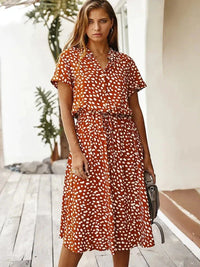 Gloria | Vintage-Charme in jeder Naht – Orange/Rot