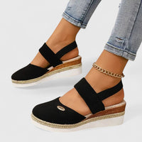 Clara | Elegante Sandalen Damen Trend – Schwarz