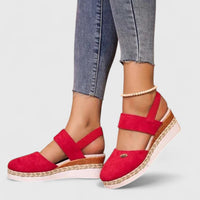 Clara | Elegante Sandalen Damen Trend – Rot