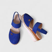 Clara | Elegante Sandalen Damen Trend – Blau