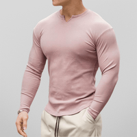 Lehmann Modehaus | Herren Sporthemd aus Baumwolle mit Stretch – Rosa