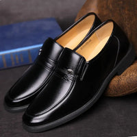 George | Klassischer Schnitt Schlupf Penny-Loafer – Schwarz
