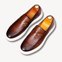 Reginald | Schnürung Atmungsaktiv Komfortschuhe – Braun