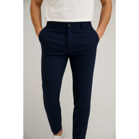 Hugo | Men’s Tailored Slim Leg Trousers – Marine