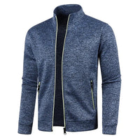 Derek Sommerjacke | Trendige, bequeme Freizeitjacke mit Reißverschluss – Marine