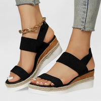 Merill | Orthopädische Sandalen – Schwarz