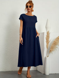 Celeste | Casual Kleid – Marine Blau