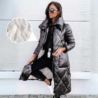 Miriam | Längere Parka-Jacke – Schwarz