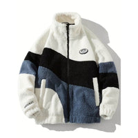 Felix | Winterjacke mit Fleece-Innenfutter & Reißverschluss – Weiß