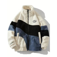Felix | Winterjacke mit Fleece-Innenfutter & Reißverschluss – Beige