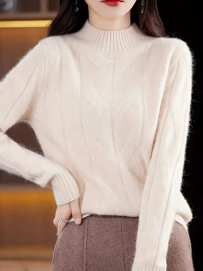 Kushi | Kuscheliger dicker Strickpullover für Damen – Vielseitig und stilvoll