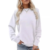 Milla | Winter Chic Sweatshirt – Weiß