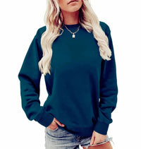Milla | Winter Chic Sweatshirt – Marine