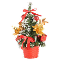 Mini-Weihnachtsbaum | DIY-Partydeko-Set für Kinder und Zuhause – Rot