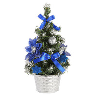Mini-Weihnachtsbaum | DIY-Partydeko-Set für Kinder und Zuhause – Blau
